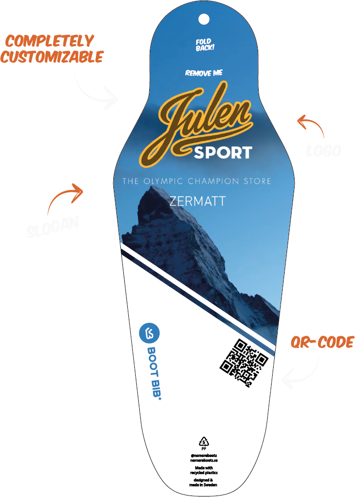 Custom Boot Bib design